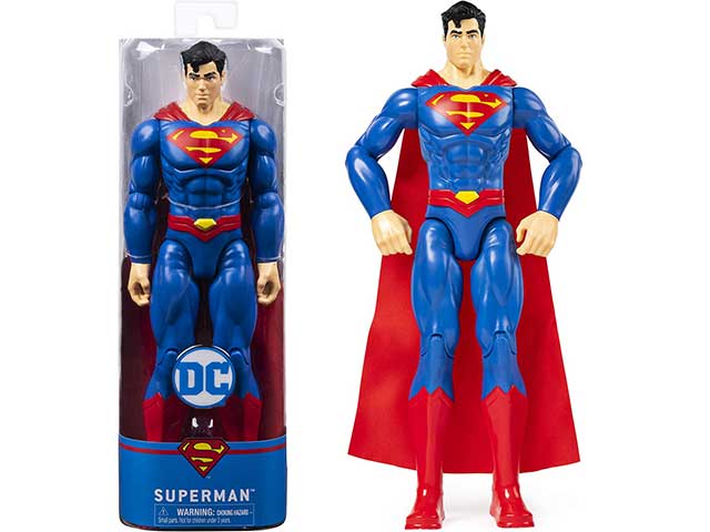 Dc universe personaggio superman in scala 30 cm