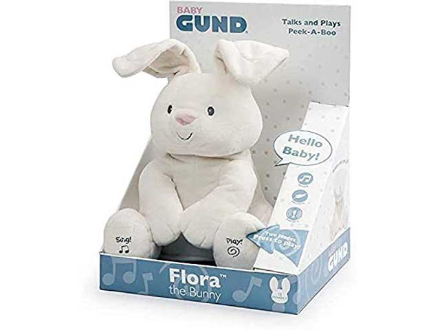 Gund Flora coniglietto interattivo parlante