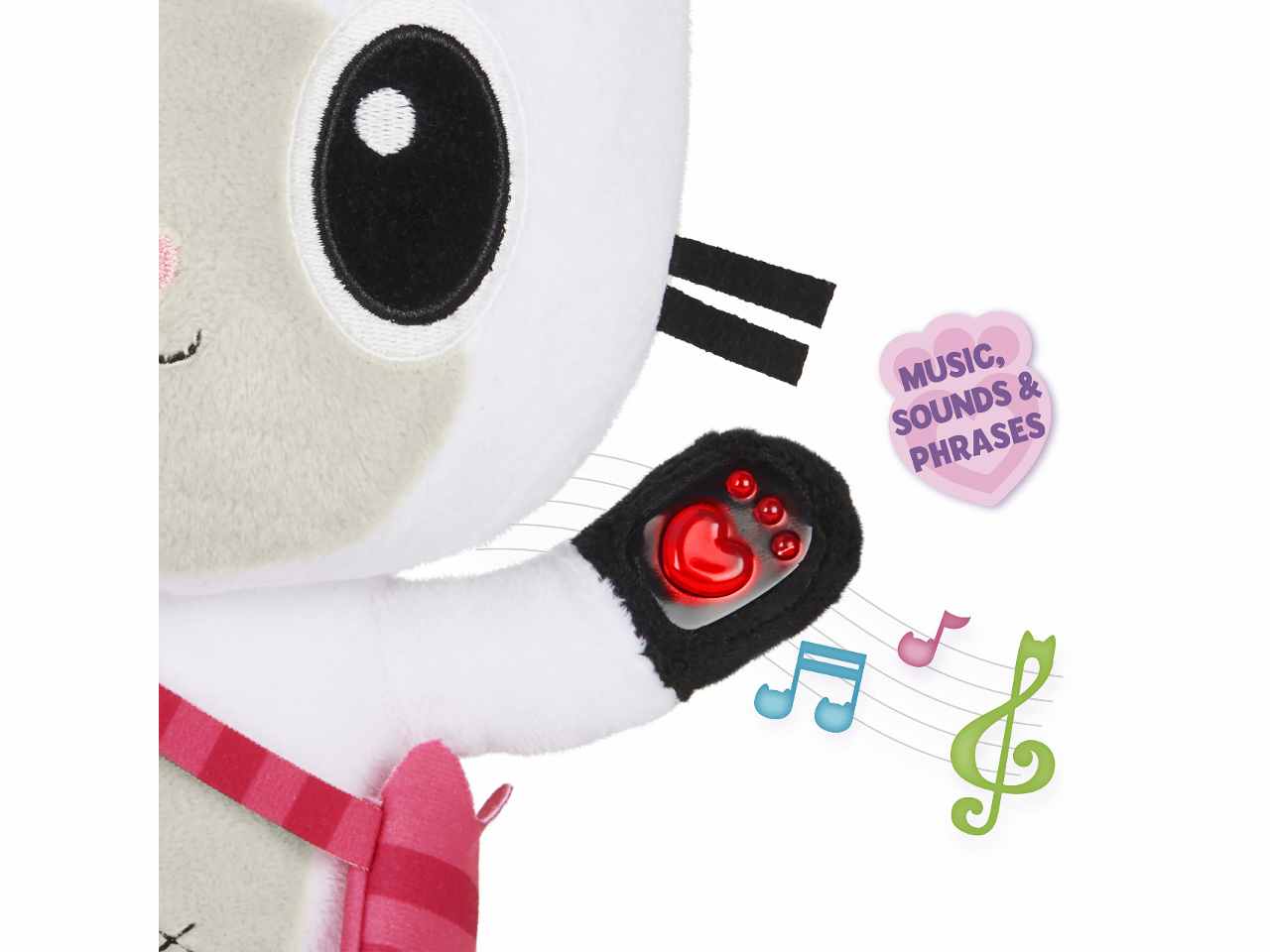 Gabby's dollhouse peluche pandy con funzioni