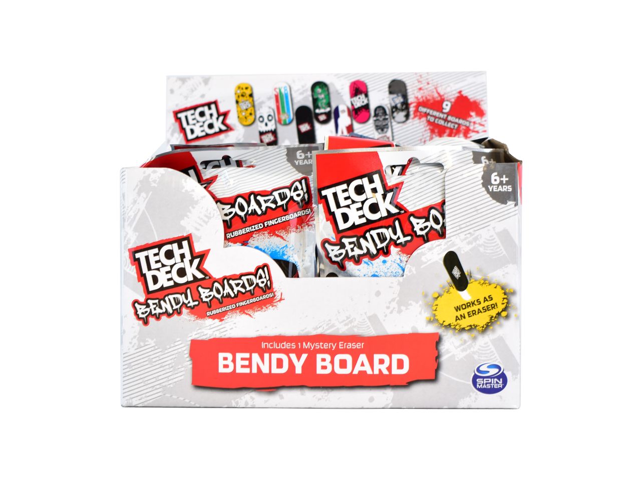 Tech deck rubberised bendy boards blind bag$