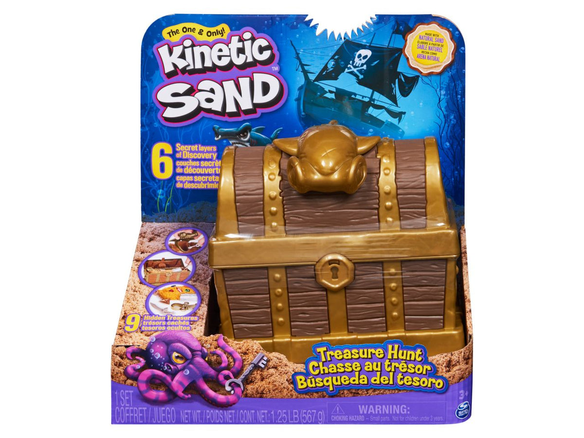 Kinetic sand playset caccia al tesoro $