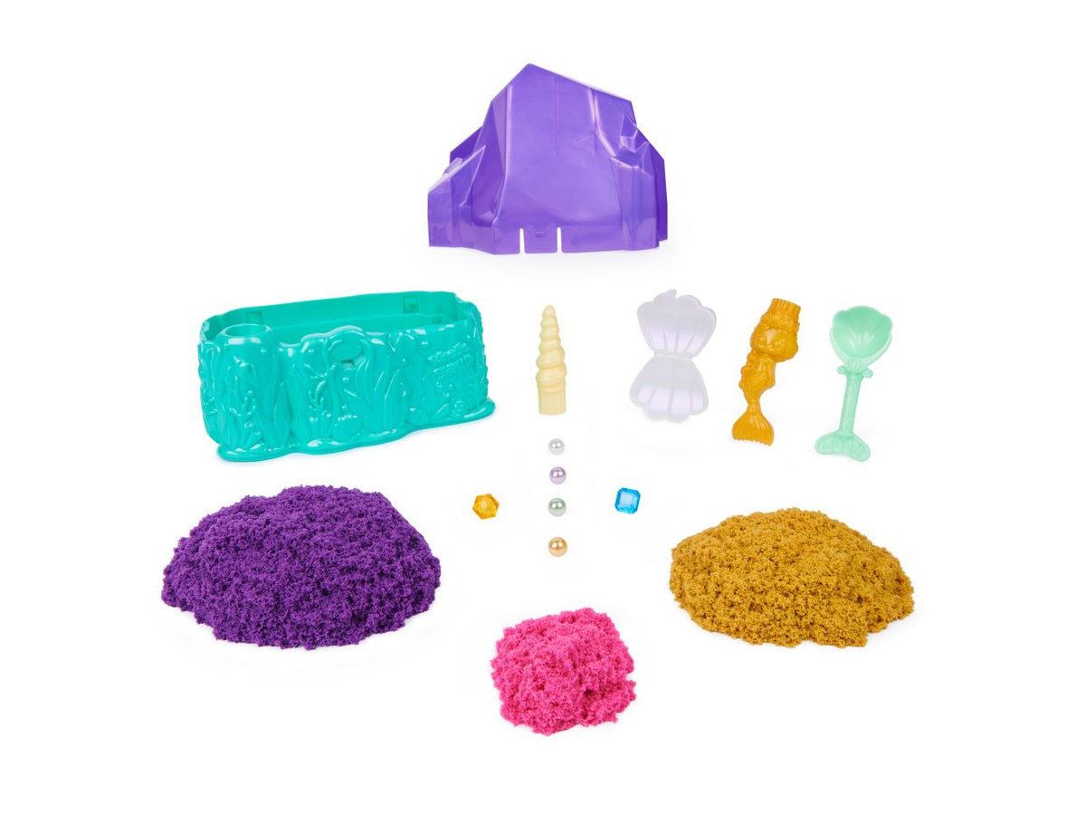 Kinetic sand playset cristallo della sirenetta $