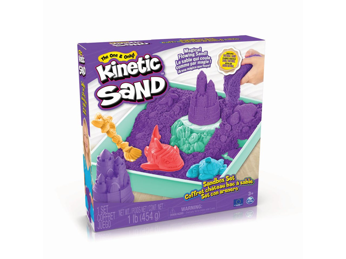 Kinetic sand playset castelli di sabbia assortito
