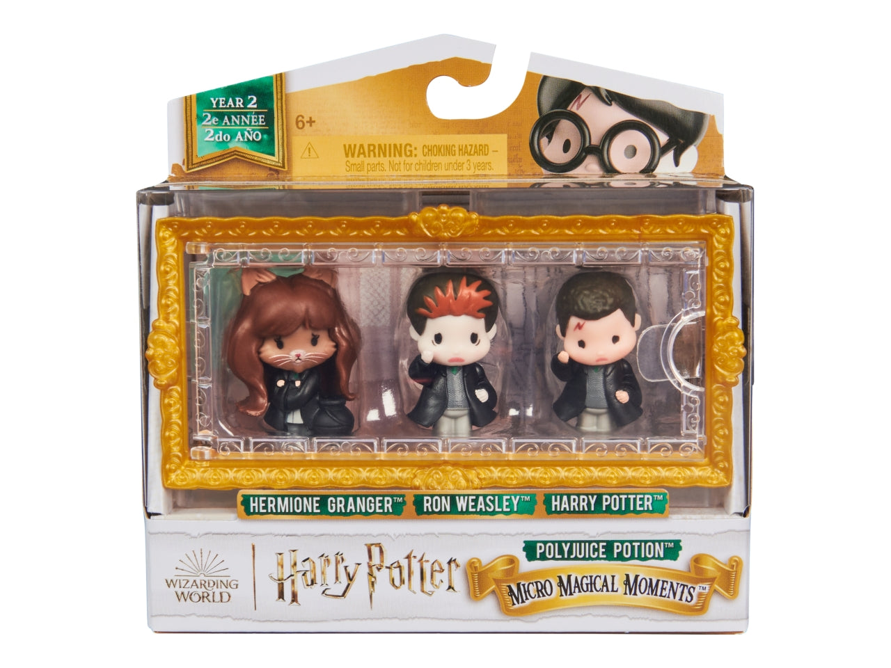 Wizarding world harry potter multi pack da 3 mini personaggi â versione b