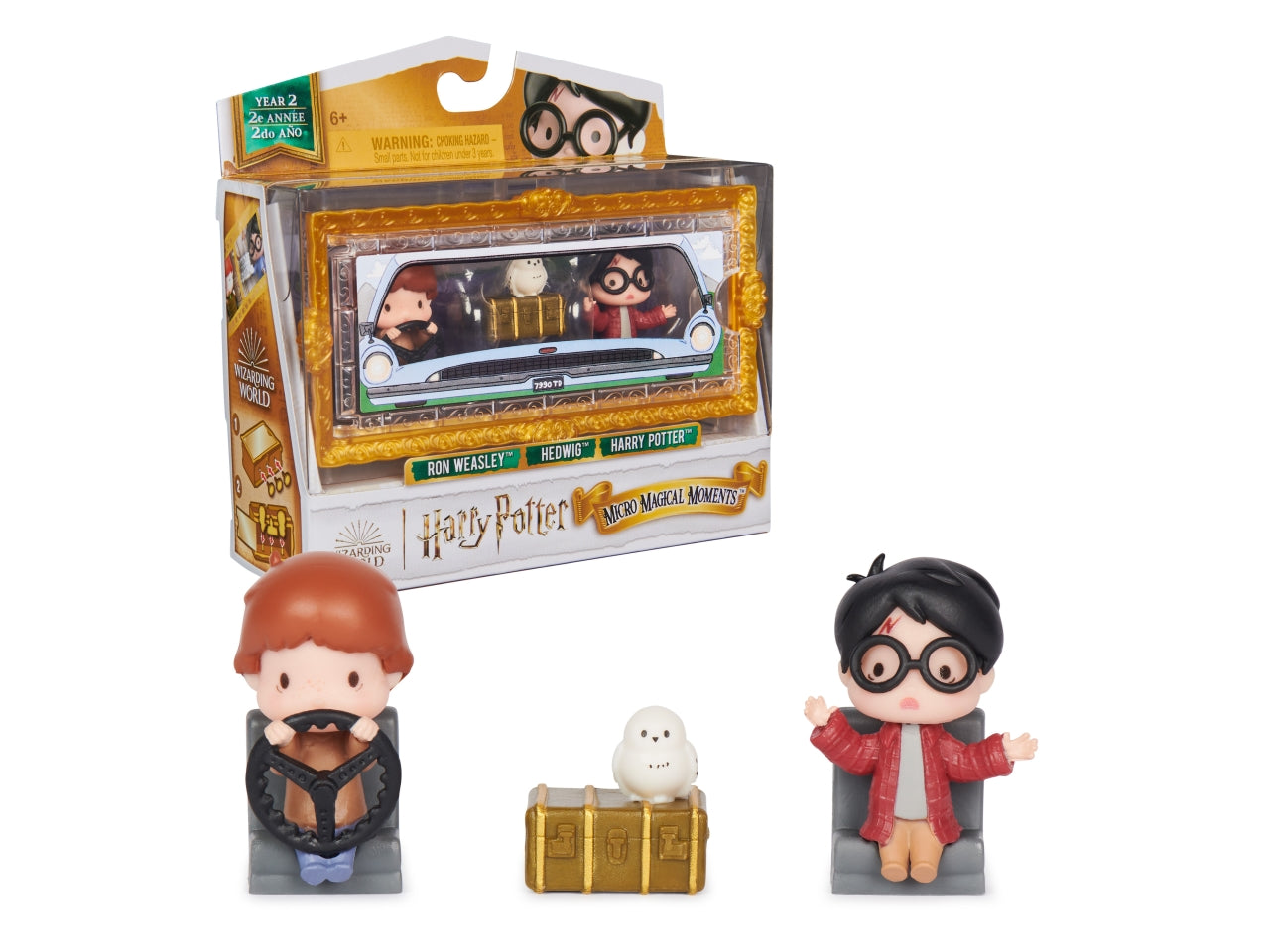 Wizarding world harry potter multi pack da 3 mini personaggi â versione a