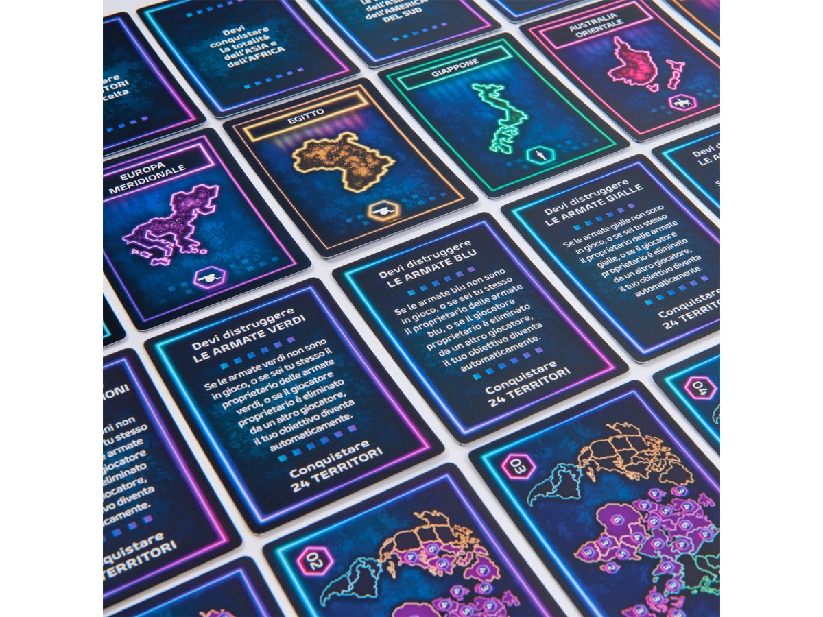 Risiko! Deluxe: Gioco da Tavolo Strategico, Carta e Plastica, Multicolore, Età 10+, Plancia Extra Large, Obiettivi Segreti - Spin Master