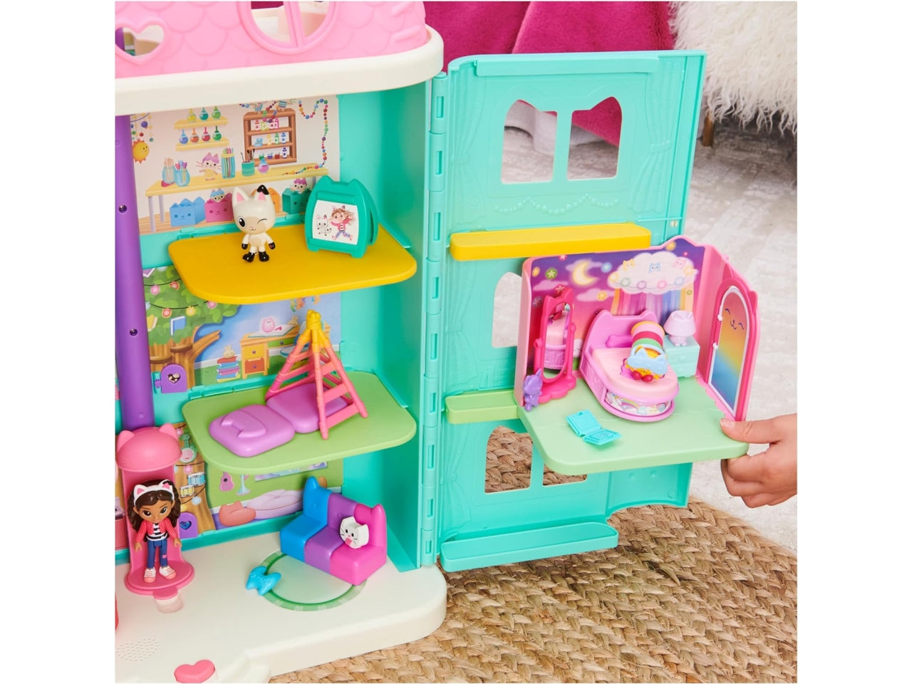 Gabby' Dollhouse le stanze della casa camera da letto