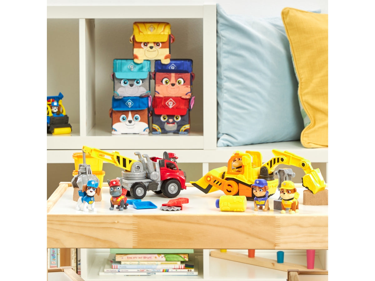 Rubble & Crew, set 2 personaggi Paw Patrol con kinetic per bambini dai 3+ anni - Spin Master