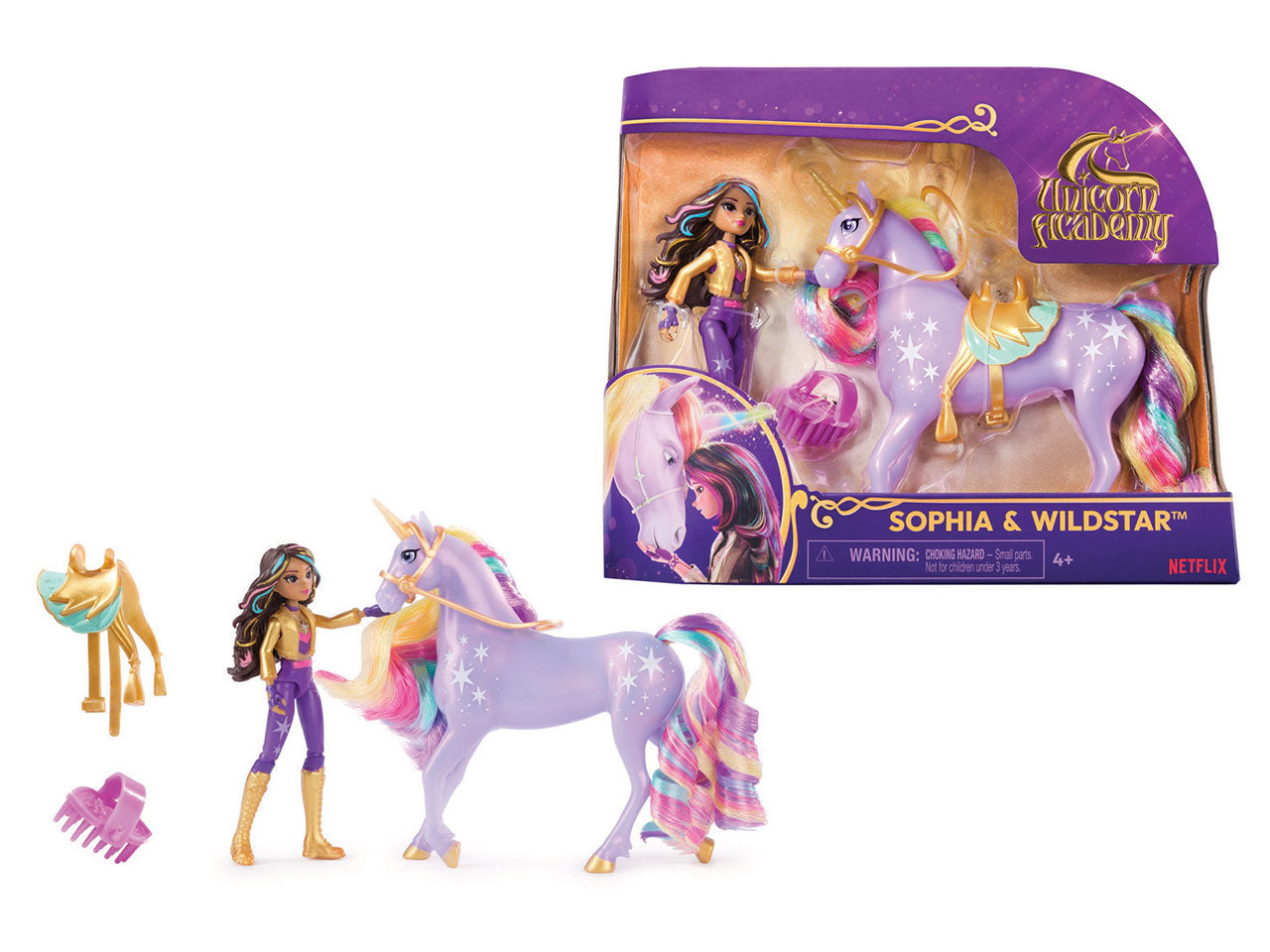 Unicorn academy small doll sophia & wildstar | Spin Master $