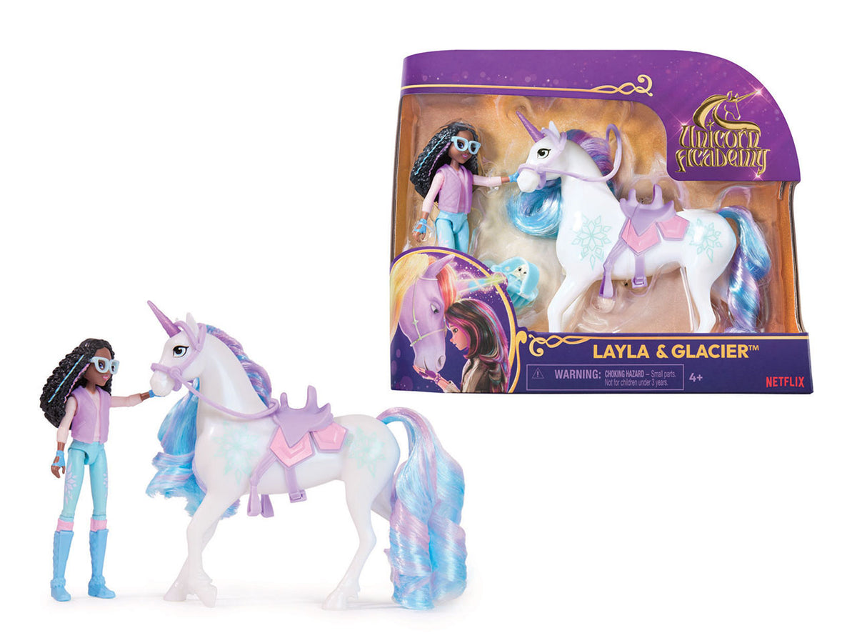 Unicorn academy small doll layla & glacier | Spin Master $
