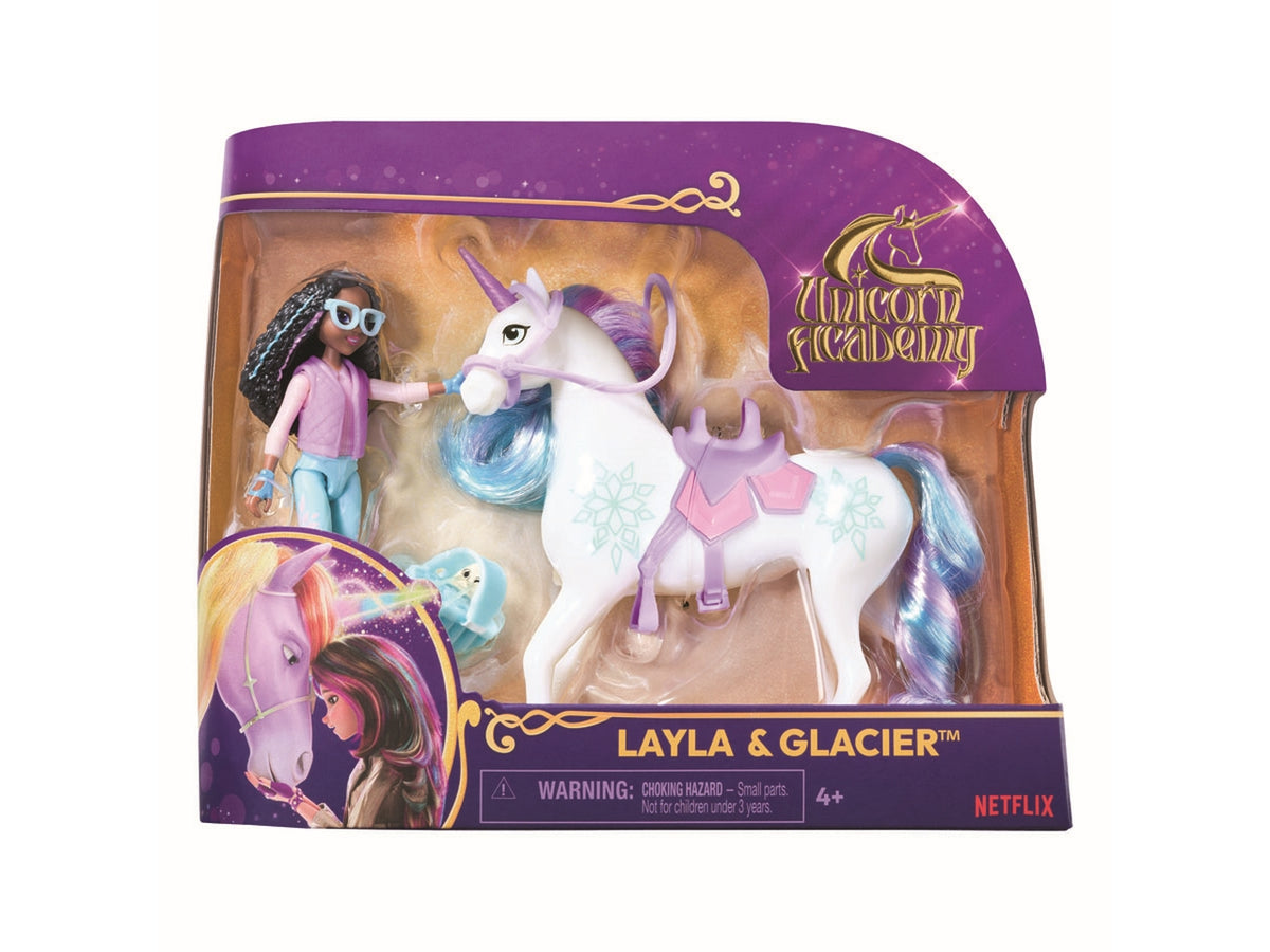 Unicorn academy small doll layla & glacier | Spin Master $