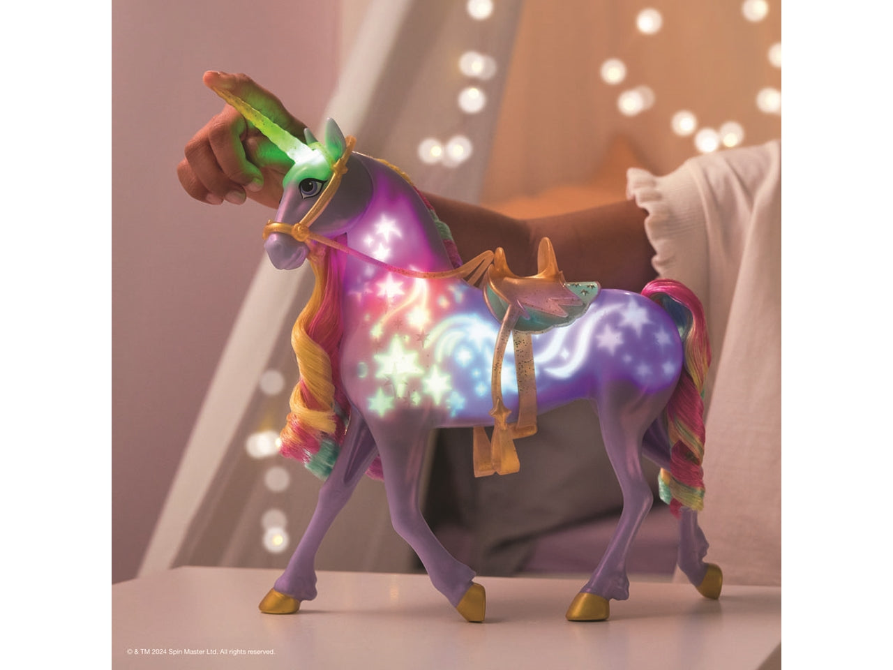 Unicorn academy rainbow light-up wildstar | Spin Master