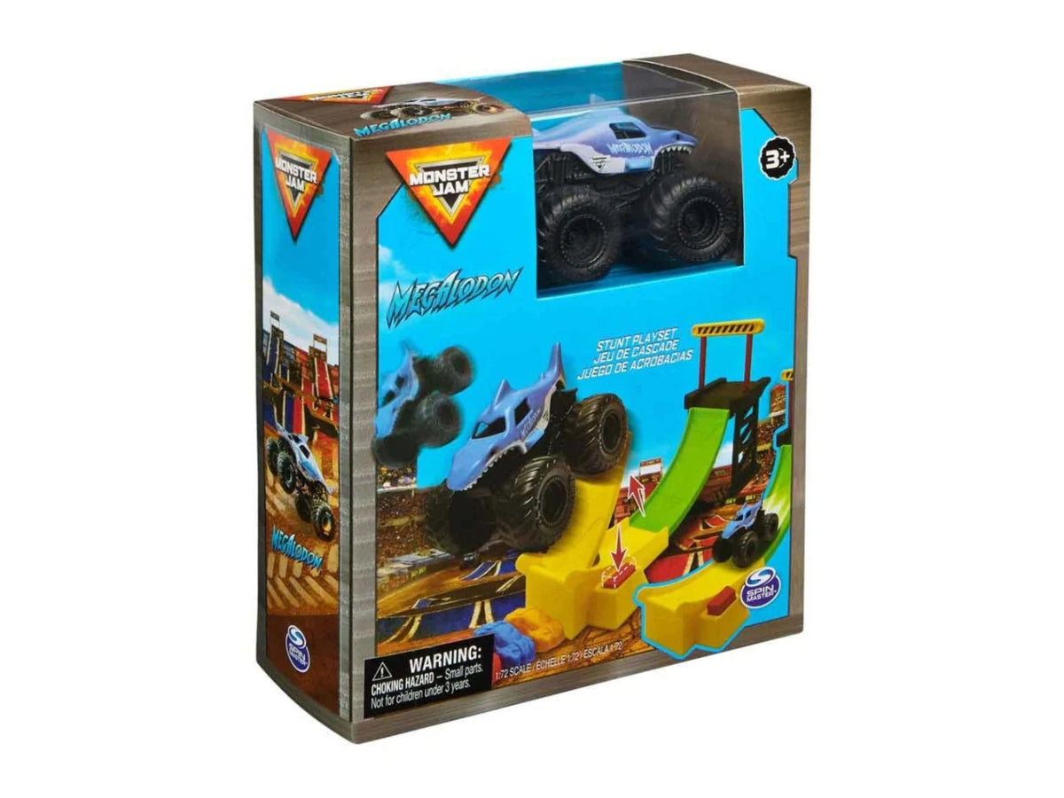 Monster Jam mini playset scala 1:72