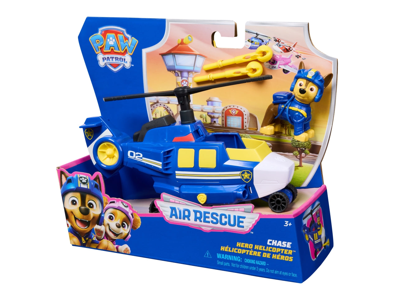Paw patrol veicolo tematizzato air rescue chase