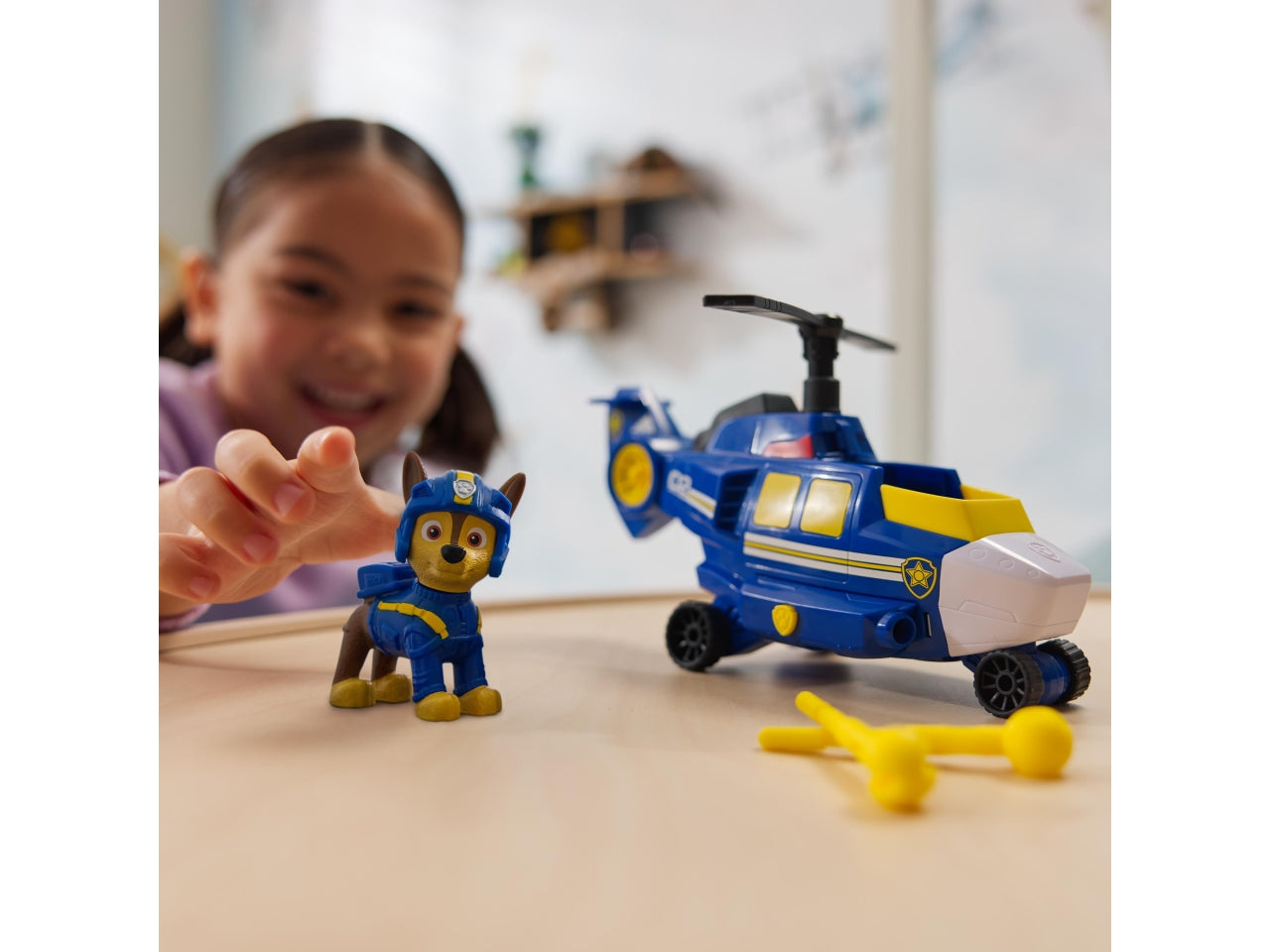 Paw patrol veicolo tematizzato air rescue chase