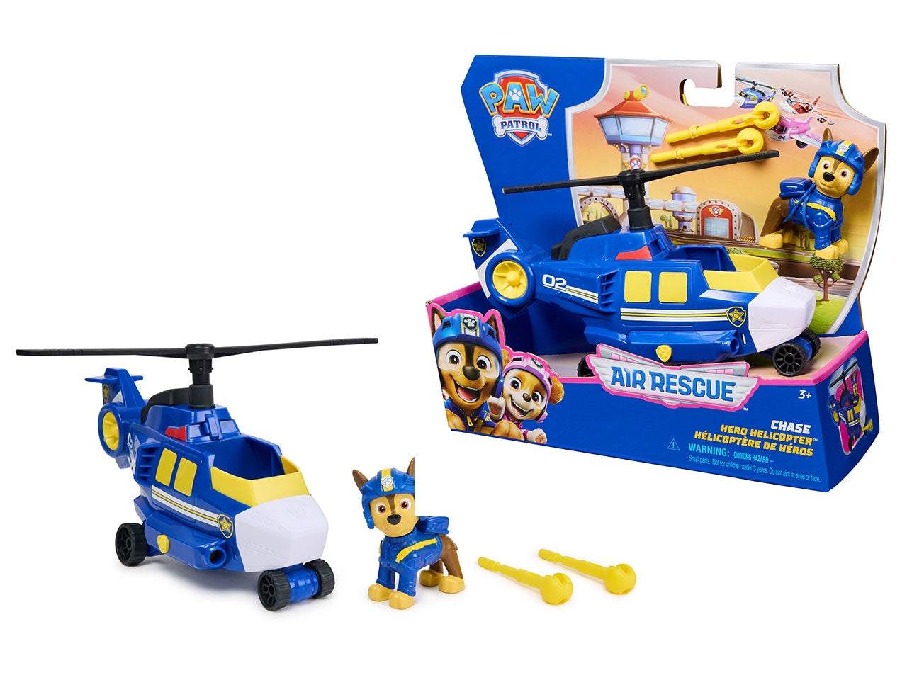 Paw patrol veicolo tematizzato air rescue chase