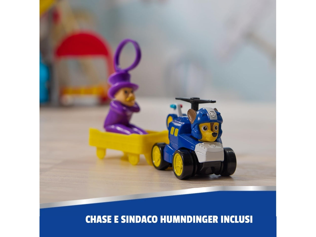 Paw patrol playset torre di controllo pup squad air rescue