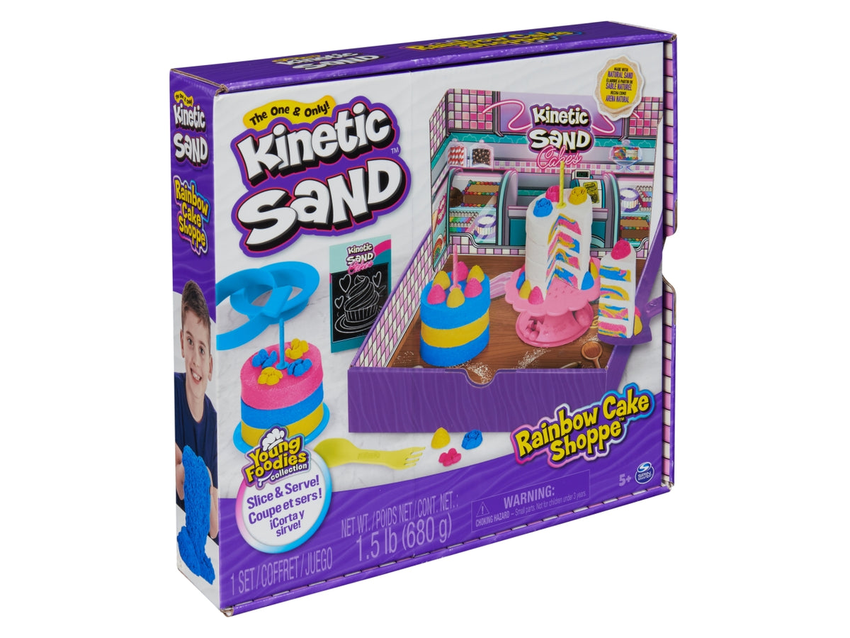 Kinetic sand torte arcobaleno $