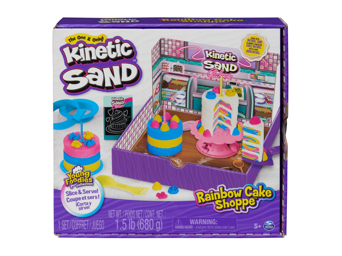 Kinetic sand torte arcobaleno $
