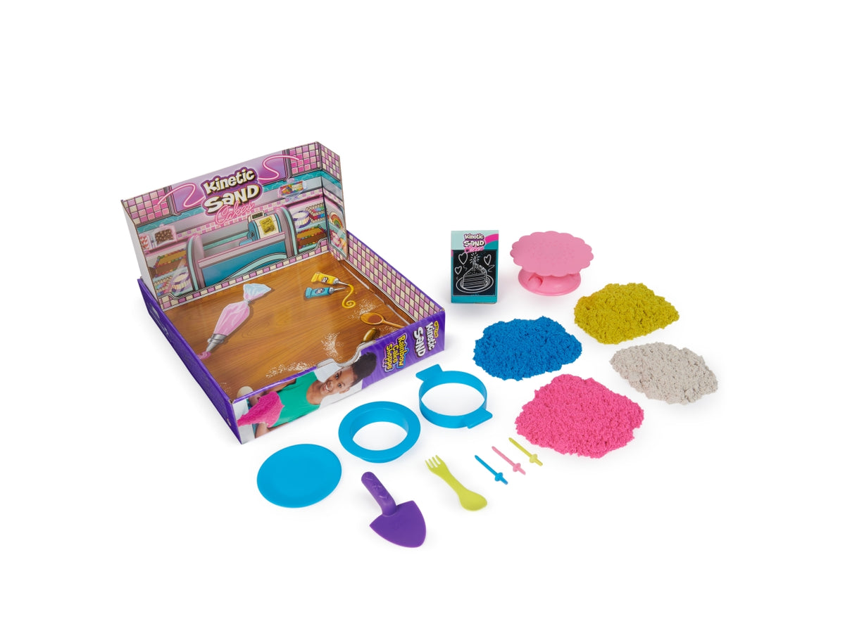 Kinetic sand torte arcobaleno $