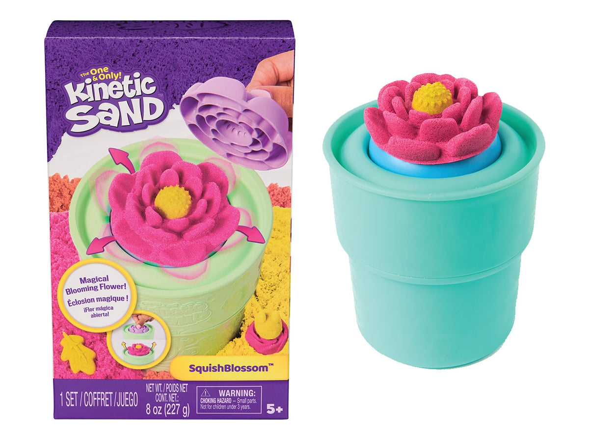 Kinetic sand squish blossom fiore che sboccia | Spin Master