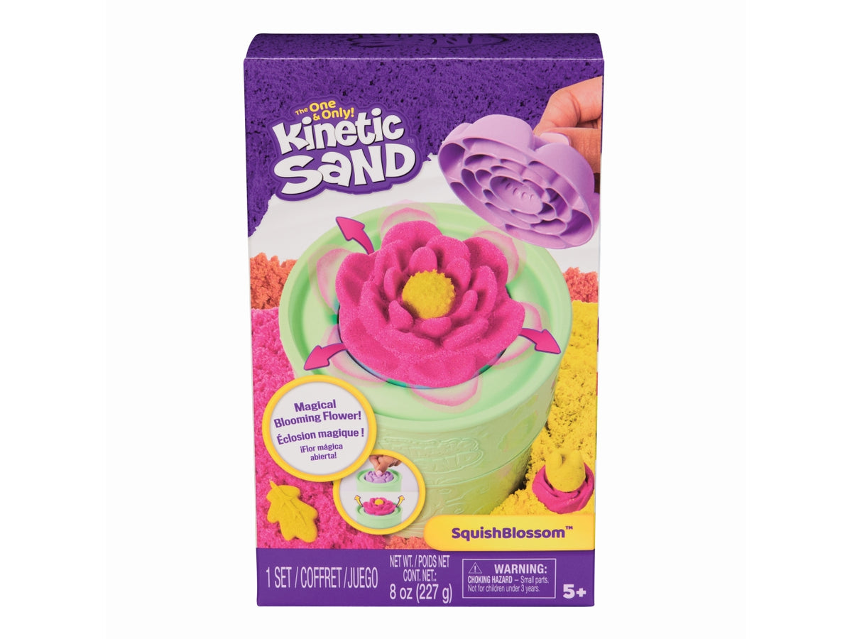 Kinetic sand squish blossom fiore che sboccia | Spin Master