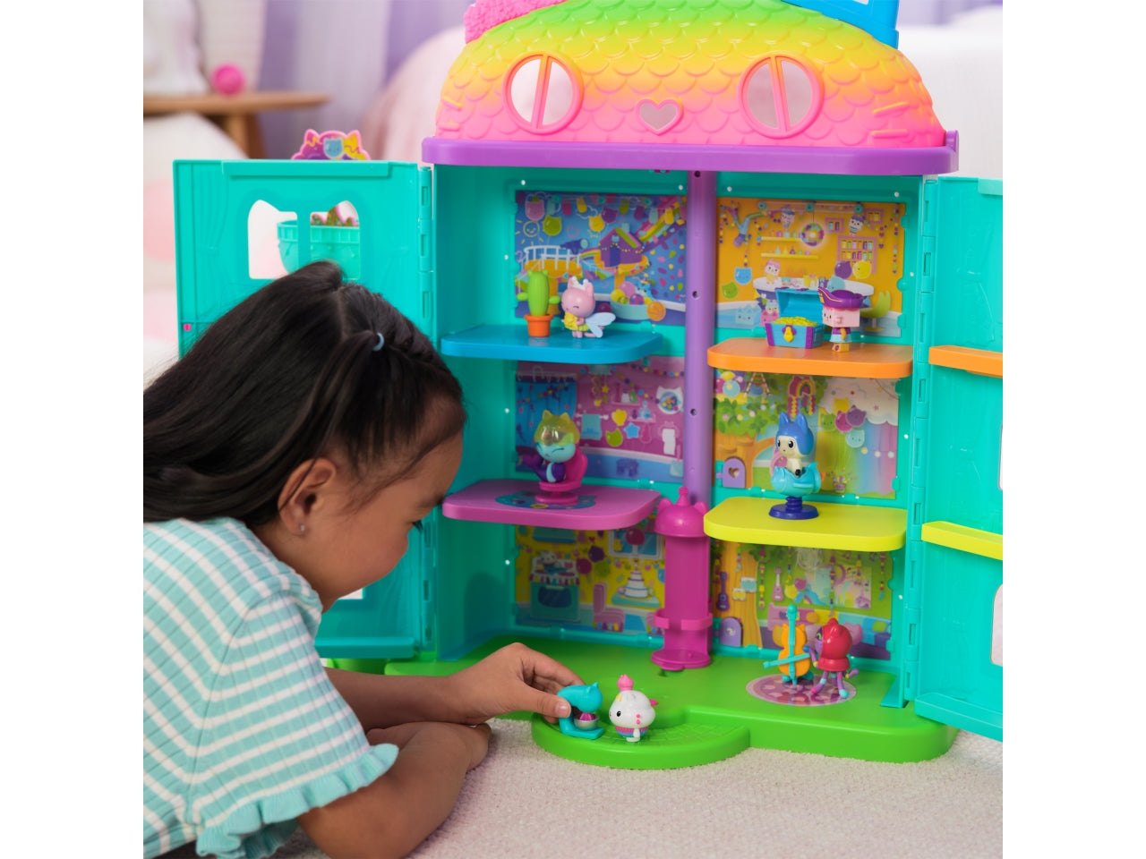 Gabby's dollhouse set con personaggio e accessorio | Spin Master