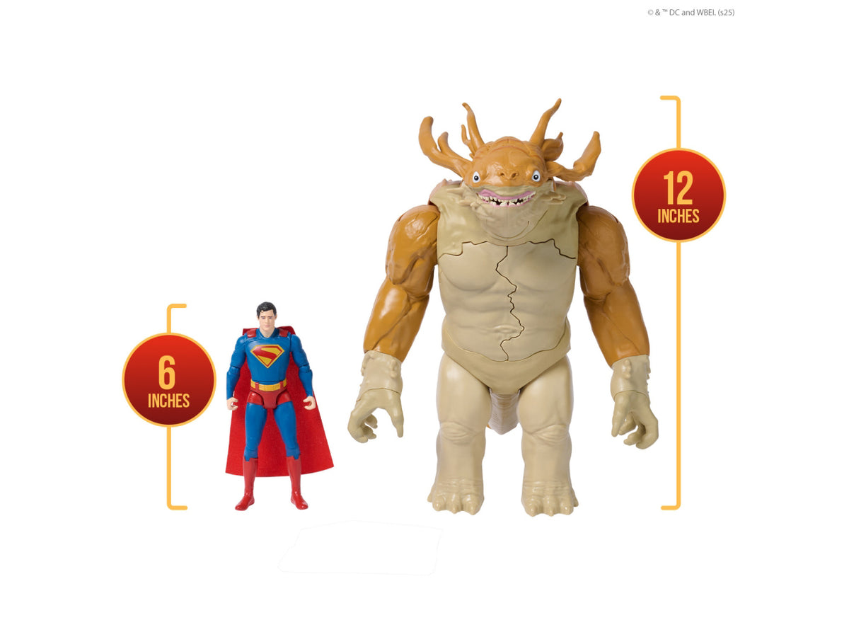 Superman movie kaiju vs superman con slime
