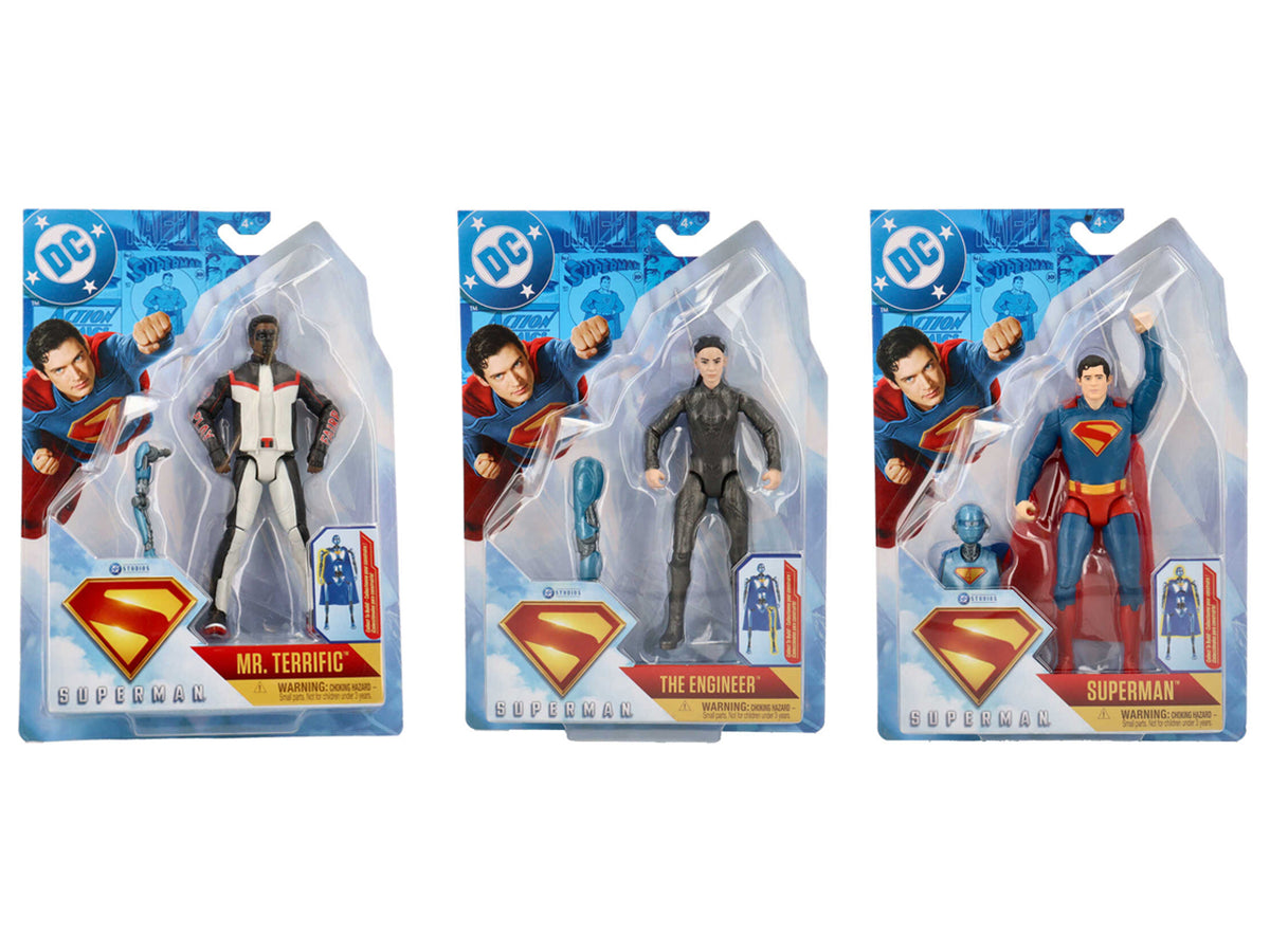 Superman movie personaggi in scala 15cm $