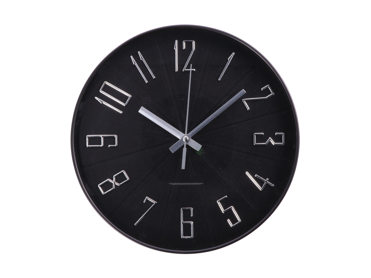 Orologio da parete moderno in plastica in 2 colori assortiti, 30,5 cm AD Trend
