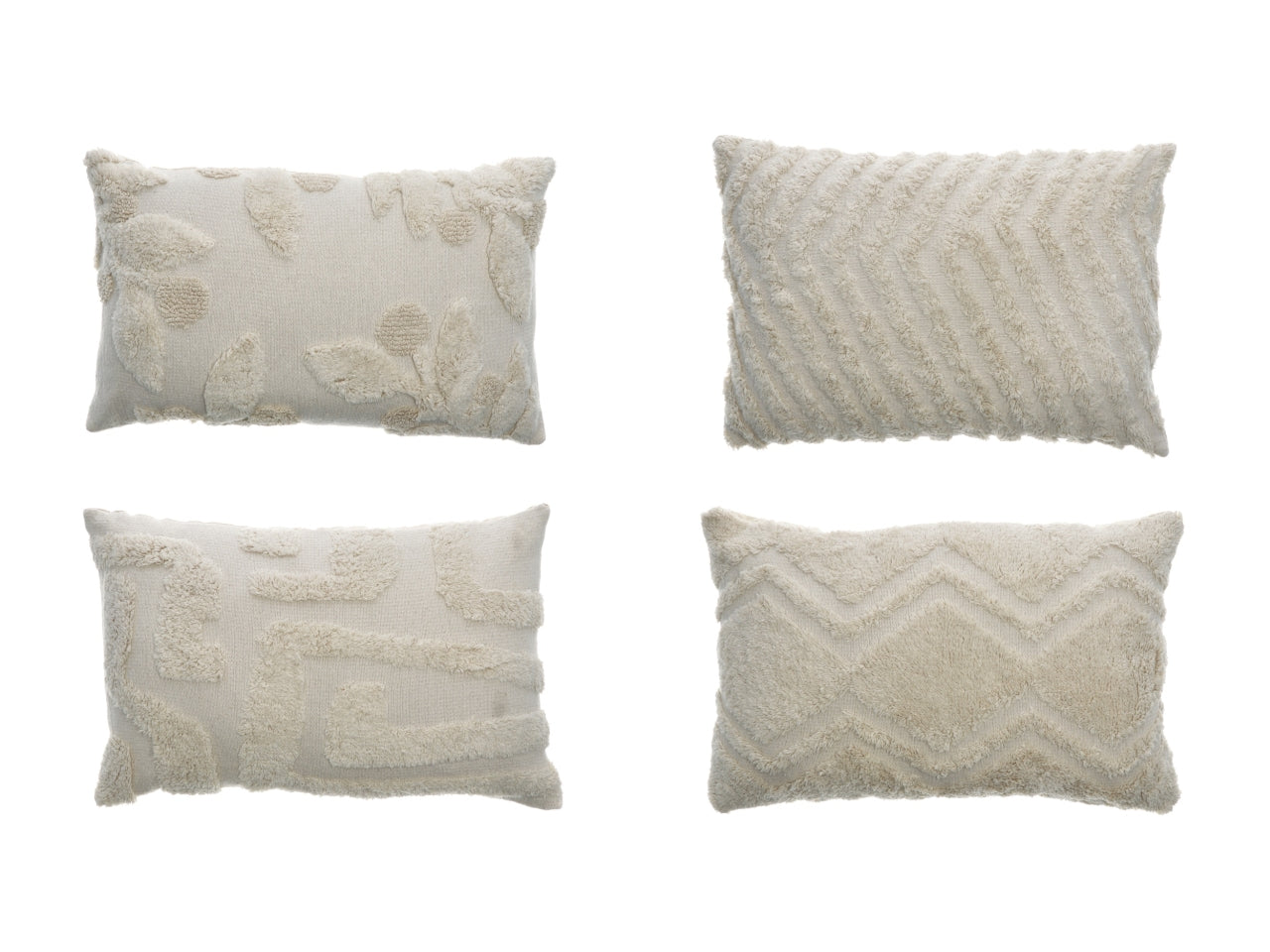 Cuscino eliot 60x40cm in cotone 4 decori assortiti
