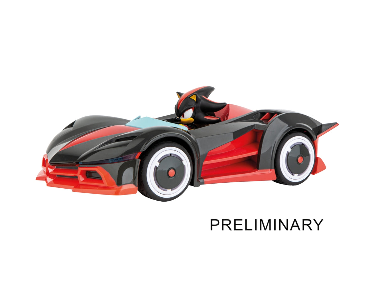 Pista Sonic the hedgehog, scala 1:43 con auto e telecomando per bambini di 5+ anni - Carrera