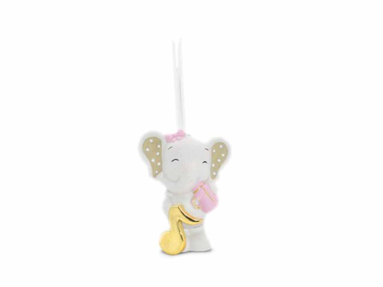 Profumatore a forma di elefante rosa con luce