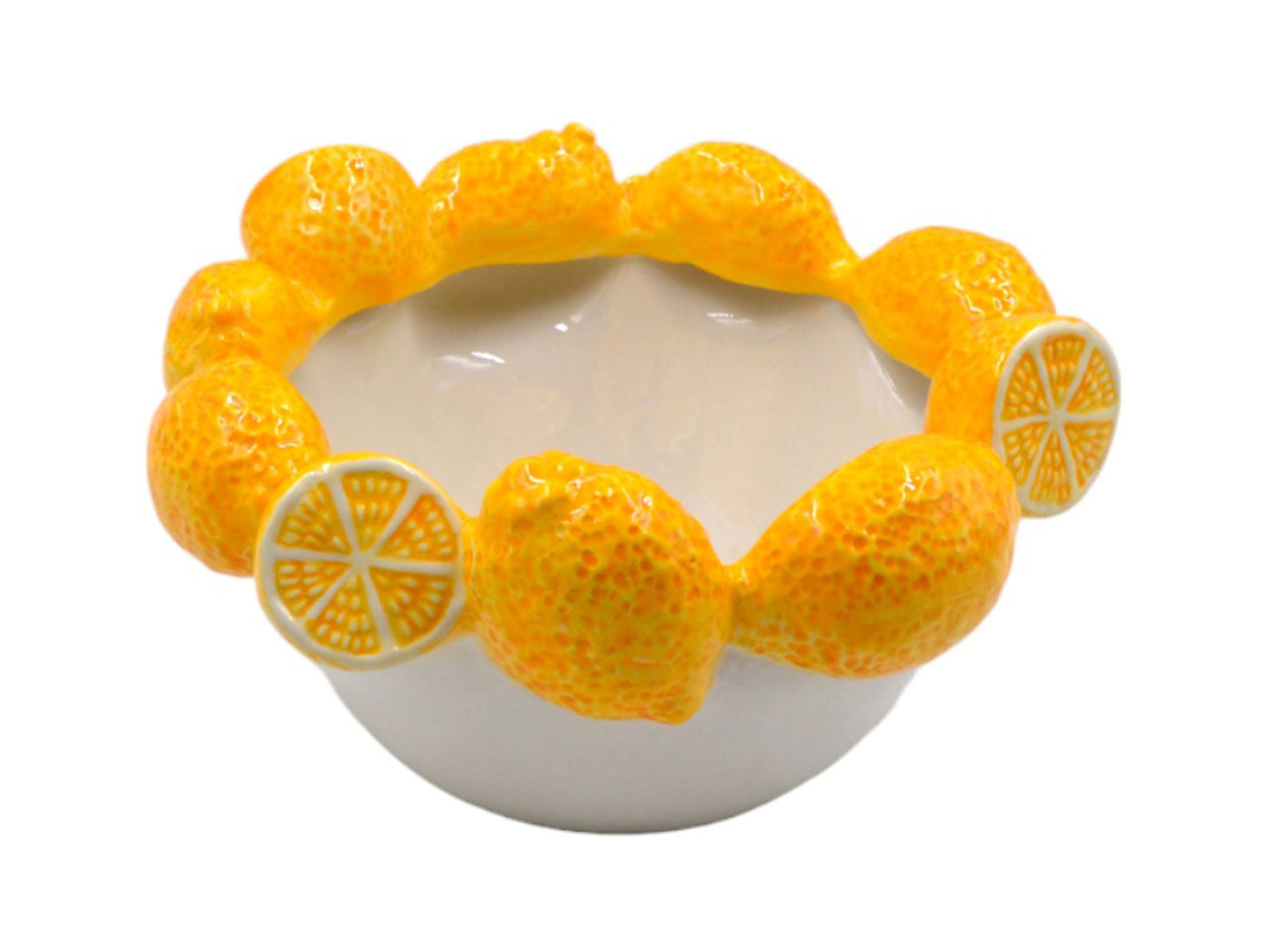 Coppetta limoni ceramica 18cm