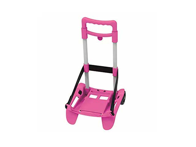 Trolley per zaini be box trolley top pieghevole fuxia