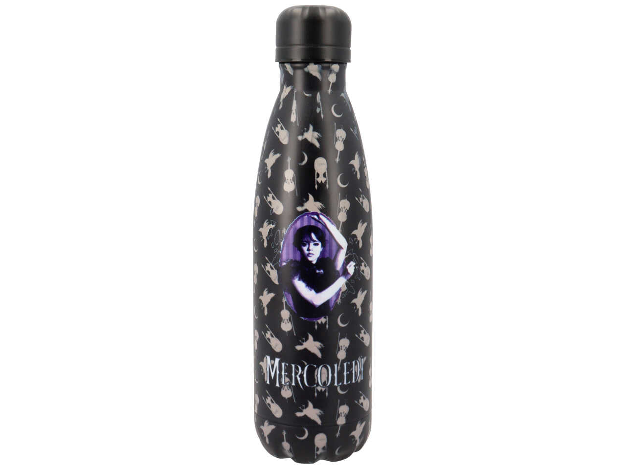 Borraccia termica Mercoledì, 500 ml in acciaio - Seven