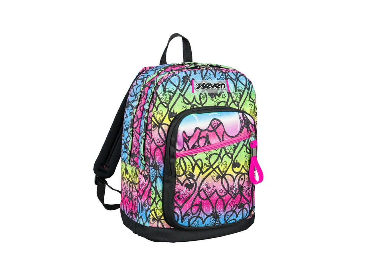 Zaini new fit girl seven set da 3 zaini assortiti | Seven