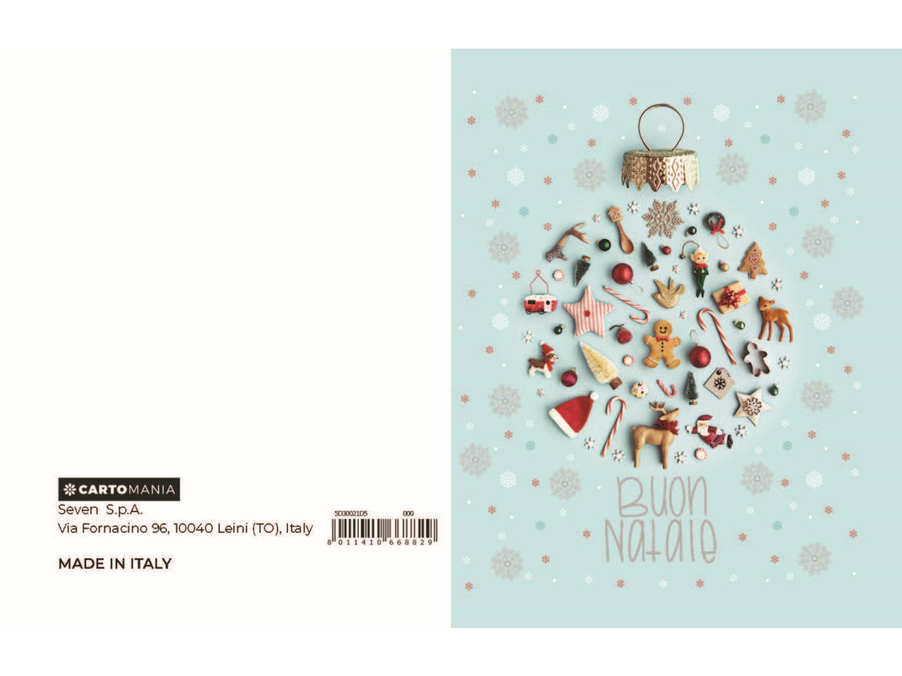 Chiudipacco elements cartomania greetings | Seven