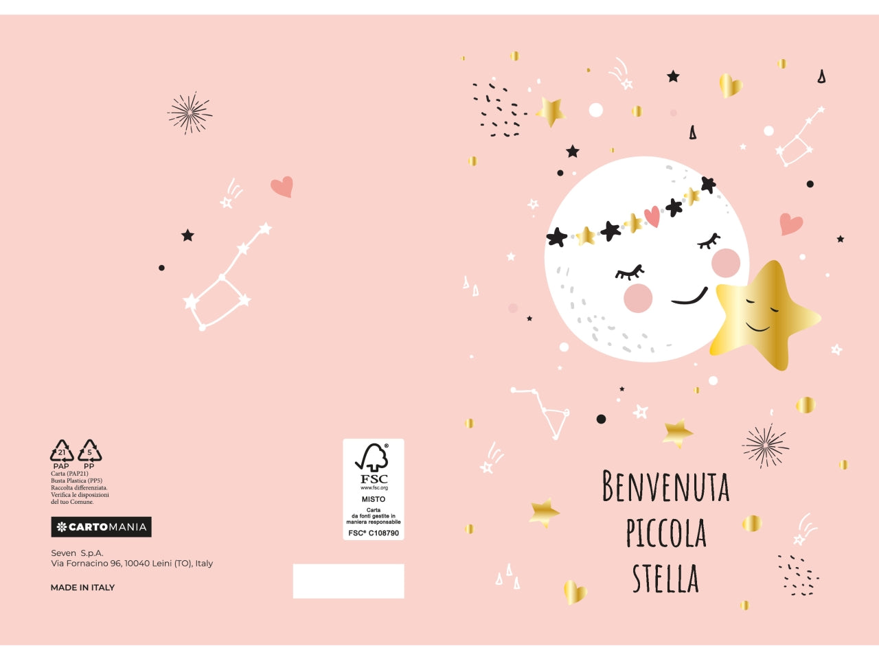 Biglietti nascita cartomania | Seven