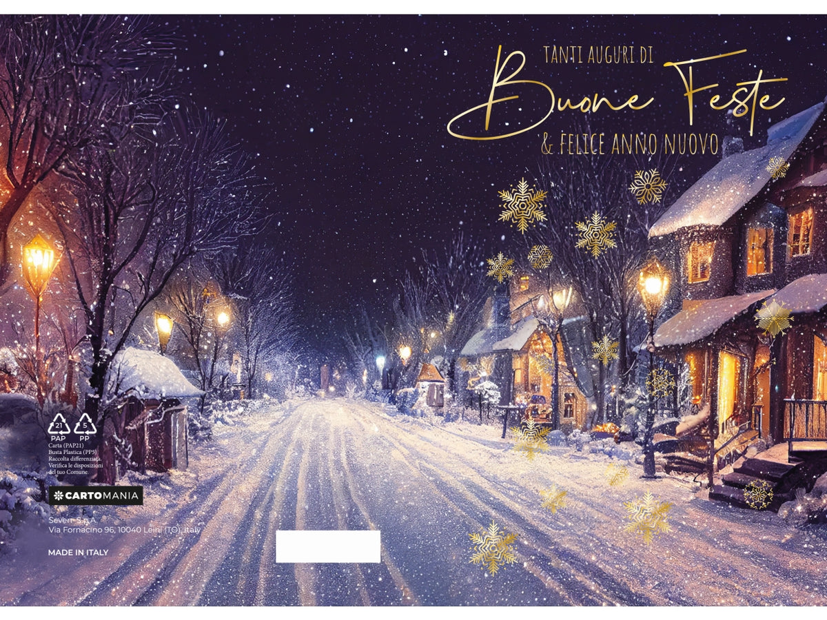 Biglietti natale landscape cartomania | Seven