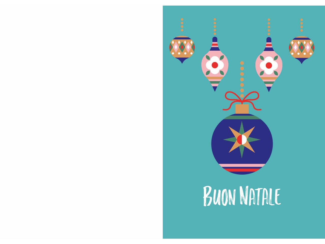 Biglietti natale 3d foil cartomania | Seven