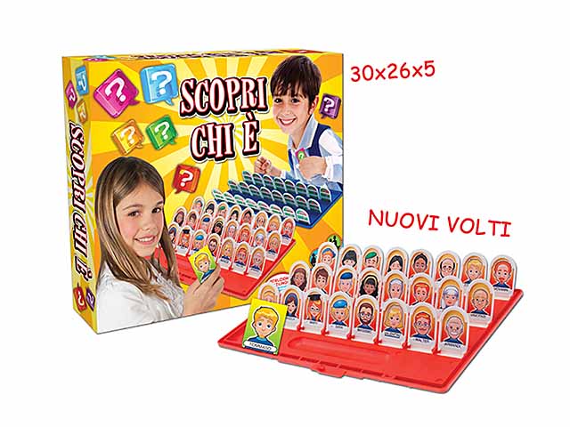 Gioco scopri chi è, versione grande