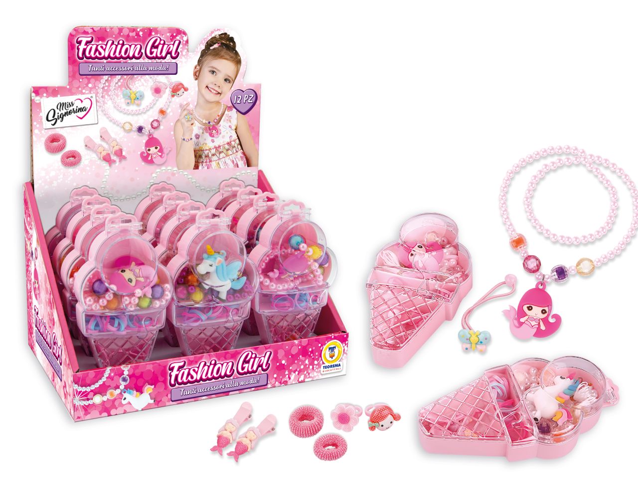Miss signorina - set crea i tuoi gioielli 2 modelli