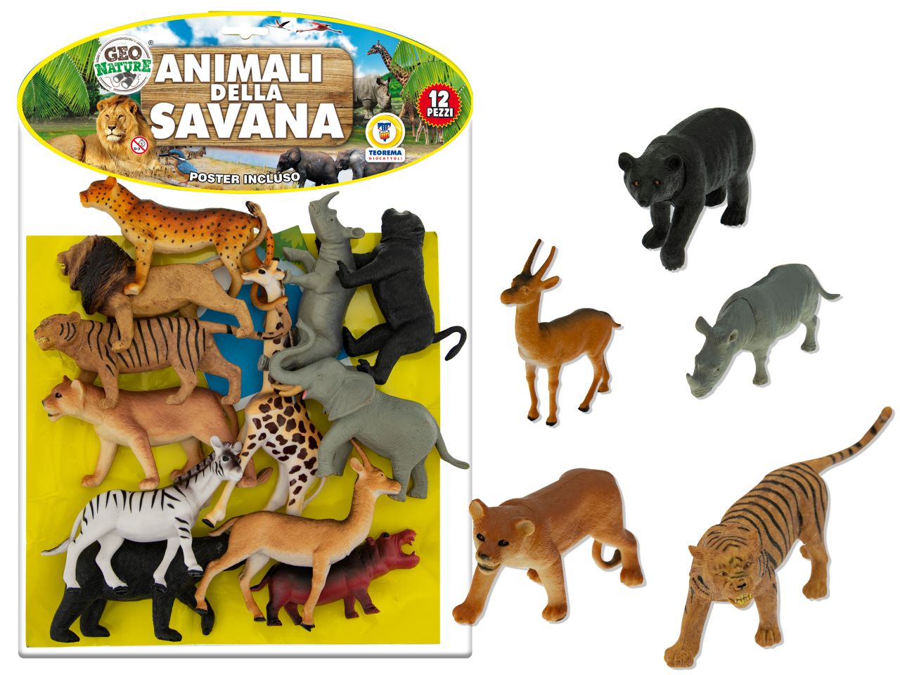 Geo nature animali savana rigidi