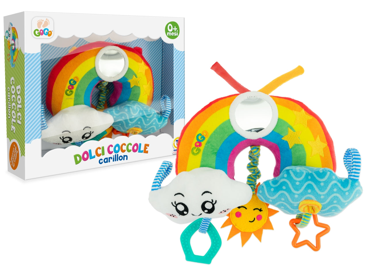Gogo - carillon arcobaleno morbidoso