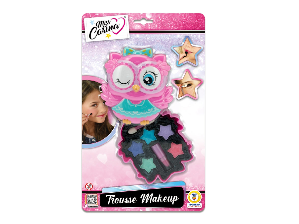 Miss carina - trucchi bimba cofanetto gufo