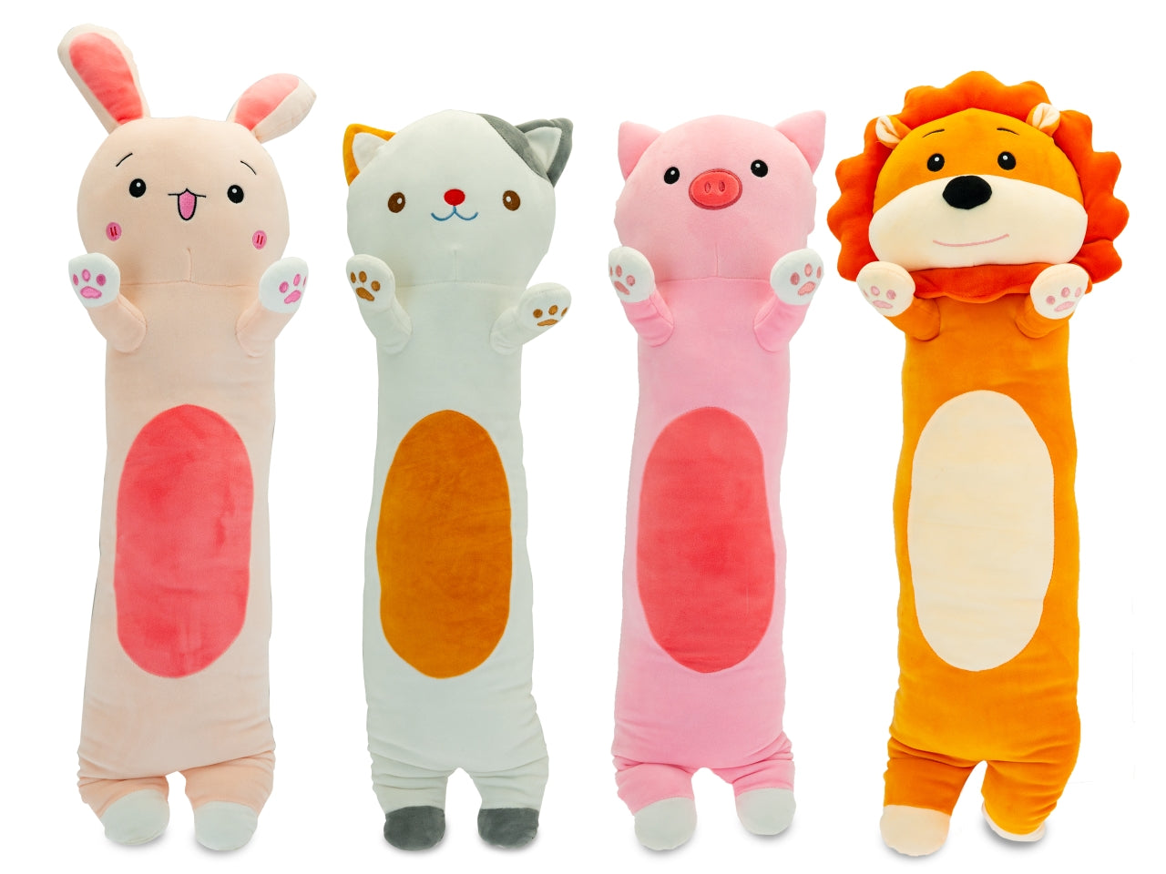 Nice & good cuscino peluche squishy 75cm - disponibile in 4 modelli assortiti