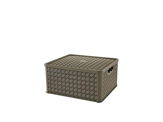 Arianna scatola 13lt wen. 29x33,2x16,5cm talco