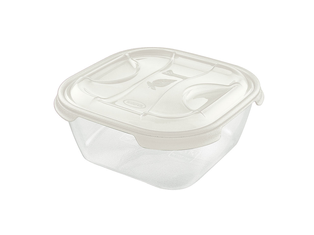 Frigo box quadrato capacità 1l linea nuvola colore bianco