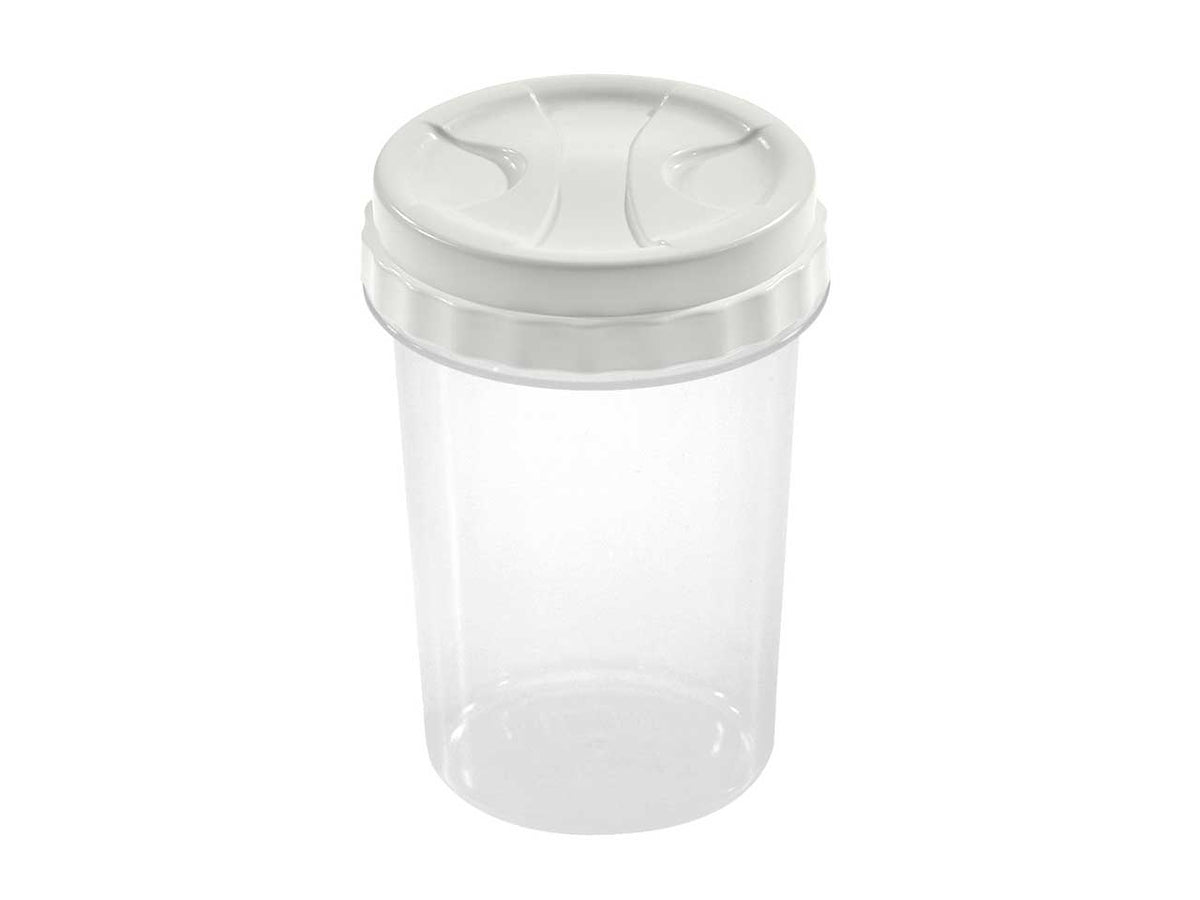 Barattolo con coperchio nuvola bianco capacità 0,4l